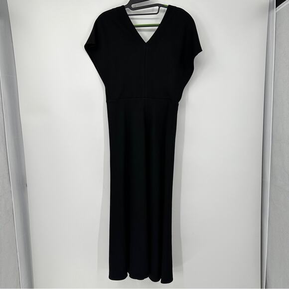 Vince V-Neck Flutter Sleeve Dress Size 0 NWT - Picture 2 of 5